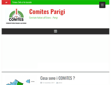 Tablet Screenshot of comitesparigi.fr